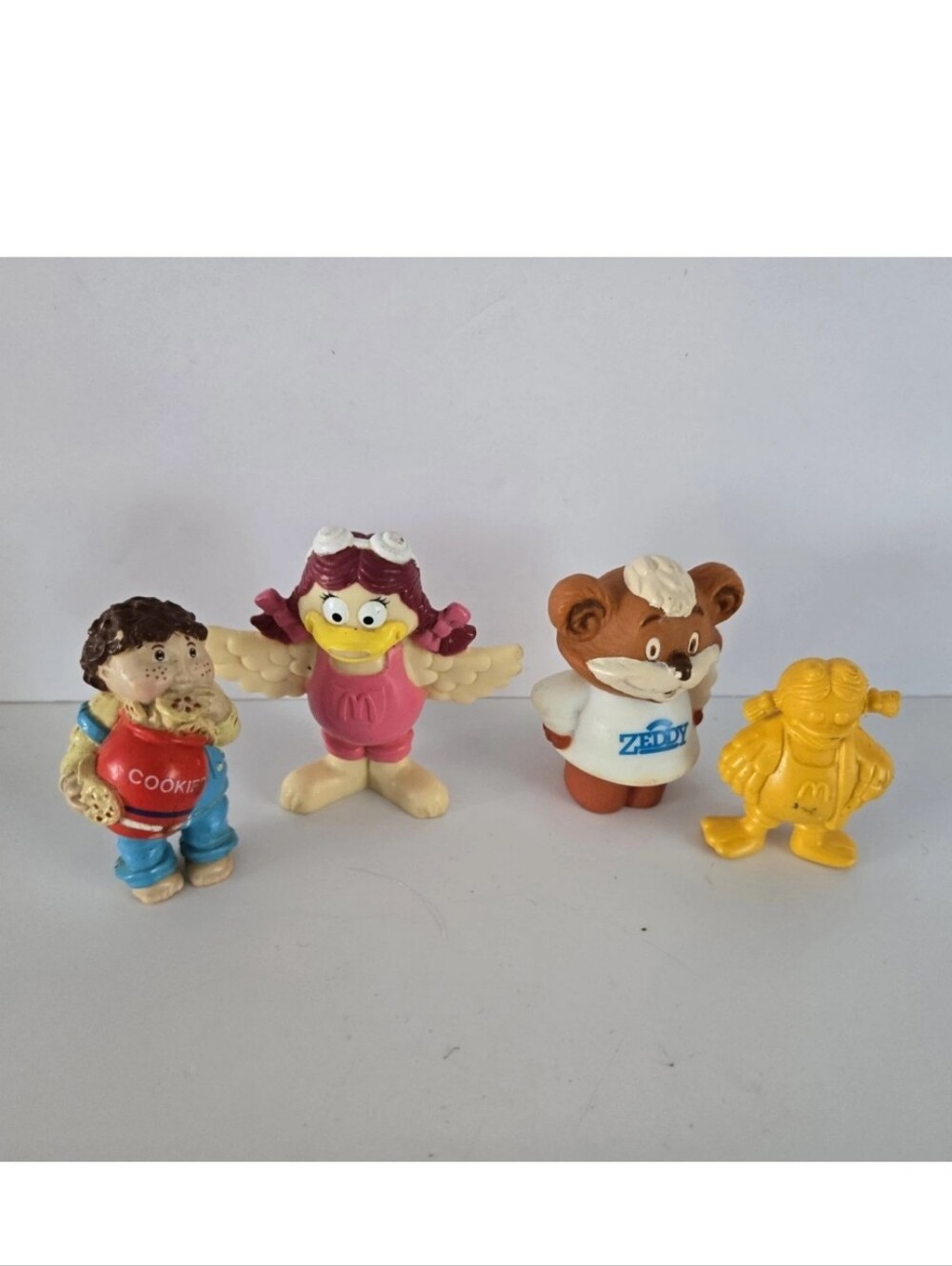 Mcdonalds Cabbage Patch Kid Zeddy Toy Figure Figurine Lot Vintage